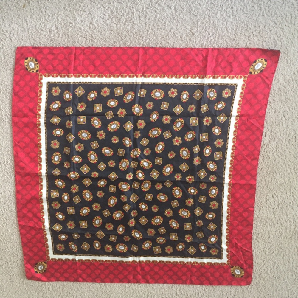 Scarf Funniest Johansen Inc 100% silk